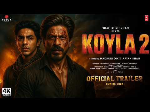 KOYLA : Part 2 - Official Trailer | Shah Rukh Khan | Aryan Khan | Madhuri Dixit | T-Series 2025