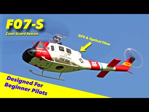 YU XIANG F07-S Coast Guard GPS Heli for Beginner Pilots