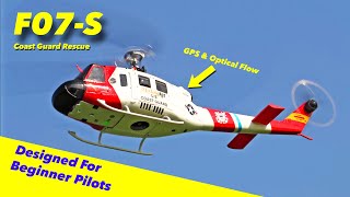 YU XIANG F07-S Coast Guard GPS Heli for Beginner Pilots