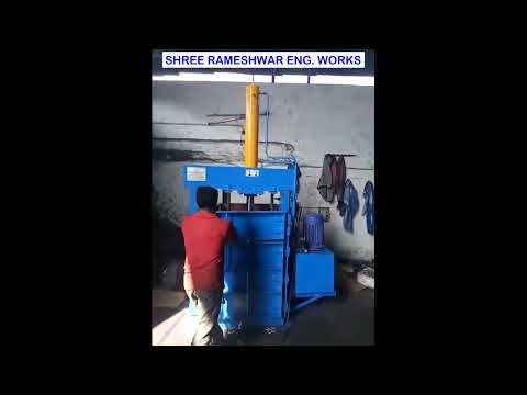 Waste Paper Baling Press Machine