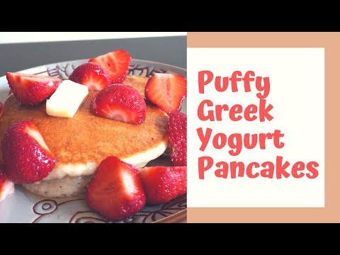 Puffy Greek Yogurt Pancake by Pairwa