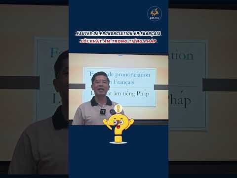 CÁC LỖI PHÁT ÂM TRONG TIẾNG PHÁP