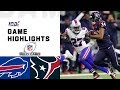 Bills vs. Texans Wild Card Round Highlights | NFL 2019 Playoffs Bills vs. Texans Wild Card Round Highlights | NFL 2019 Playoffs