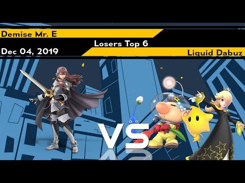 [Smash Ultimate] Xeno190 (L.Top 6) - Demise Mr. E vs Liquid Dabuz