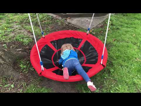 Erfahrung Lidl Nestschaukel - HUDORA 110cm Garten Schaukel