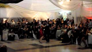 Julio Balmaceda y Corina De La Rosa en Milonga Nostalgias, bailan La Cicatriz MILONGA