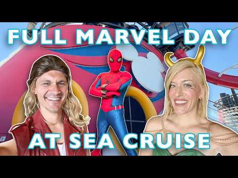 Our ENTIRE Marvel Day At Sea Cruise | Disney Magic, Full Sailing, Yucatan, Captain America, Cozumel