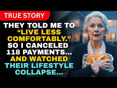 They Said “Live Less Comfortably.” So I Canceled 118 Payments — And Watched Their Life Collapse....