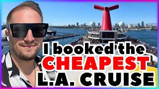I booked the CHEAPEST West Coast Cruise on Carnival Radiance