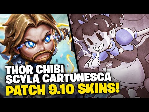 SMITE - PATCH 9.10 SKINS