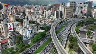 Peregrinación contra las sanciones finaliza en Caracas, acto completo, 30 abril 2026