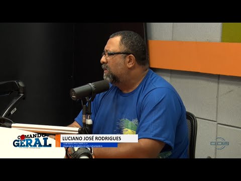 Entrevista com Luciano José Rodrigues no programa Comando Geral 17 01 2023