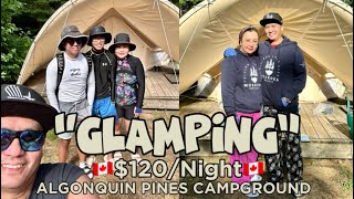 🇨🇦GLAMPING WEEKEND 2023🇨🇦 #glamping #algonquinpark #glampinglife #deerhurstresort