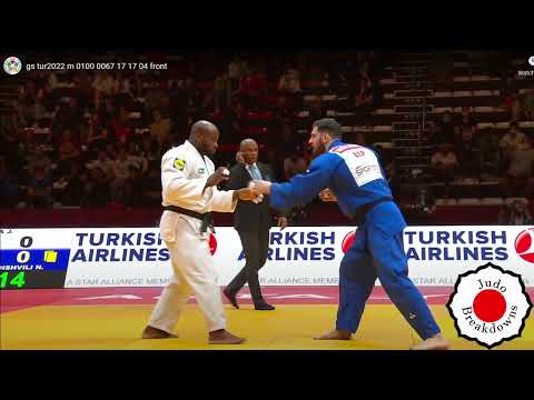 Judo Mens - Jorge Fonseca vs. Nikoloz Sherazadishvili - U100 Grand Slam Antalya 2022