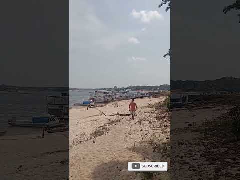 Orla da cidade de Nhamundá Amazonas