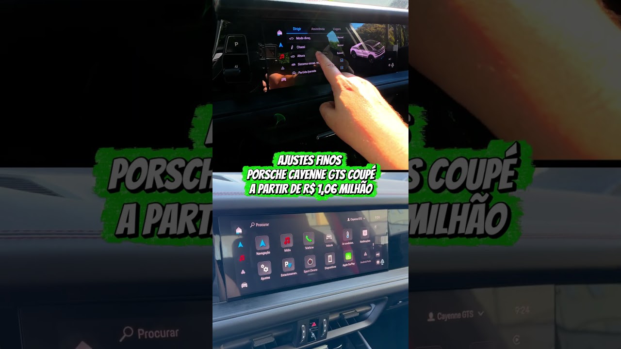 REGULAGEM DE SUSPENSÃO E CHASSI: O controle total do Porsche Cayenne GTS Coupé de R$ 1,06 milhão! 😱🔥