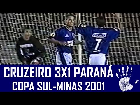 CRUZEIRO 3X1 PARANÁ CLUBE - COPA SUL MINAS (24/01...
