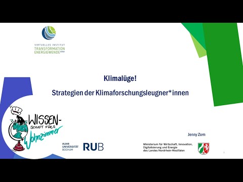 Klimalüge! Strategien der Klimaforschungsleugner*innen