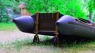 Транцевые колеса без сверления транца