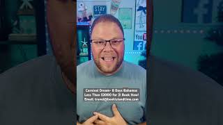 Carnival Dream- 8 Days Bahamas! Great Itinerary! #travel #cruise #fun #vacation @Carnival