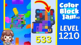 Soluzione del Livello 1210 di Color Block Jam