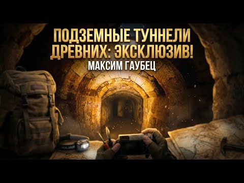Максим Гаубец | Подземные туннели древних: эксклюзив!
