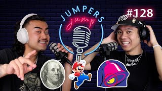 HIDDEN SYMBOLS IN LOGOS, MARIO PLUMBER THEORY, &amp; THE BRIAN WELLS MYSTERY - JUMPERS JUMP EP.128