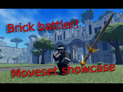 Brick Battler move set SHOWCASE! #jsd #jjs #roblox #memes #stealabrainrot #gaming