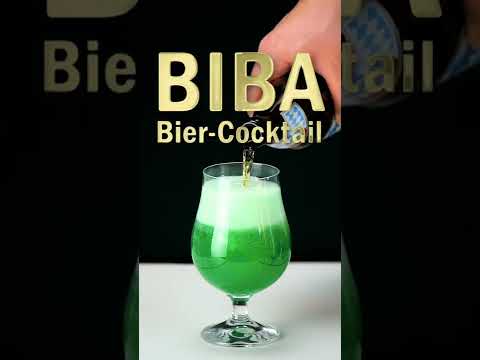 Biba - Bier-Cocktail mit Rum, Curaçao und Ananas