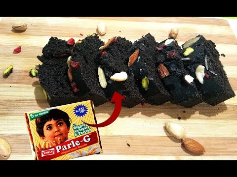Parle G Biscuit Cake without Oven| Eggless Parle G chocolate cake ~ Bristi Home Kitchen Video