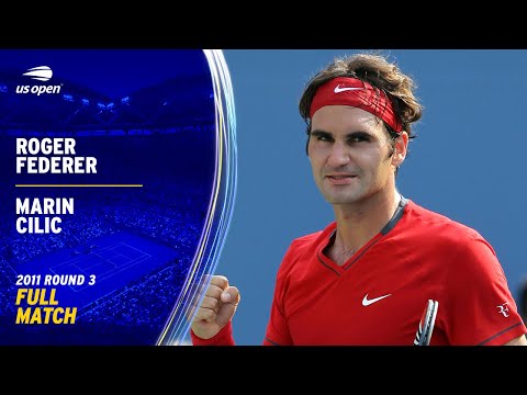 Roger Federer vs. Marin Cilic Full Match | 2011 US Open Round 3