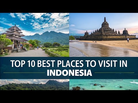 Top 10 Best Places To Visit In Indonesia | Travel Video 