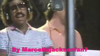 Michael Jackson in studio &quot;State Of Independence&quot;  (RARO)