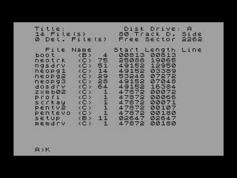 ZX-Spectrum plays s3m on the NeoGS - Loreleya