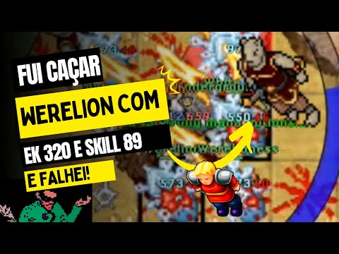 Tentativa FRUSTRADA de FARMAR em Werelion COM EK EM ETEBRA - Mp3player Tibia