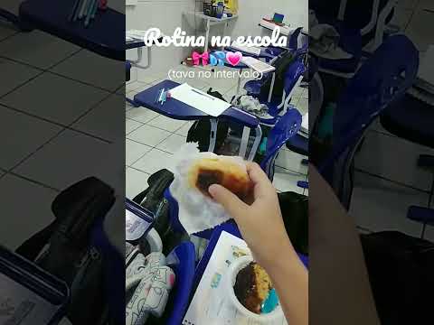 🌌• Rotina na escola! | #iniciante #rotinas