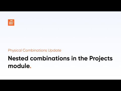 Nested Combinations In The Projects Module
