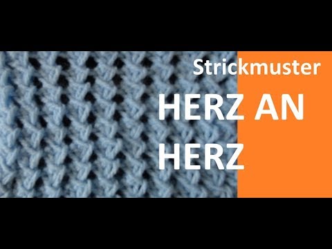 Strickmuster Nr.177 *SUPER EINFACHE HERZEN *