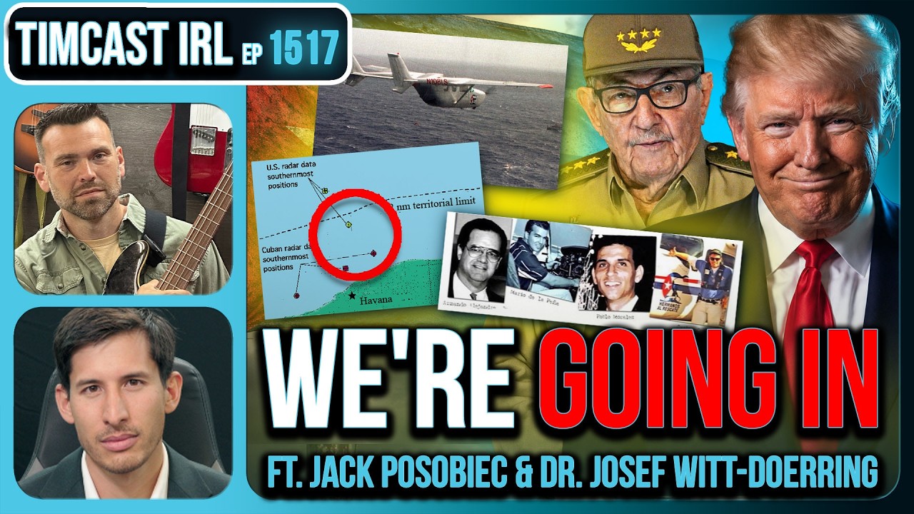 DOJ INDICTS CASTRO, America Will TAKE CUBA | Timcast IRL