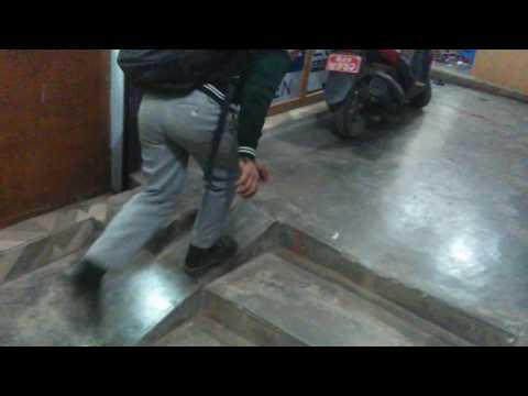 Next generation moon walk😎😎