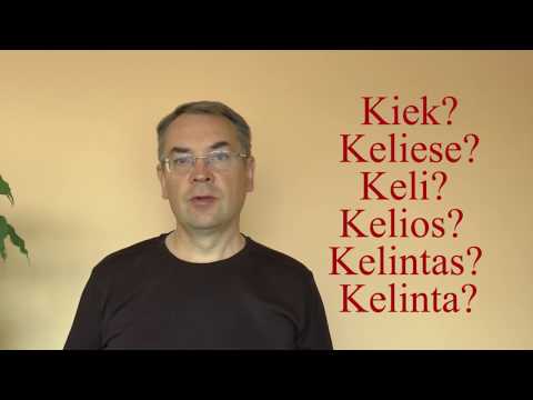 LITHUANIAN LESSON 134 - QUESTION WORDS FOR NUMBERS (2) - Skaitvardžių klausimai (2)