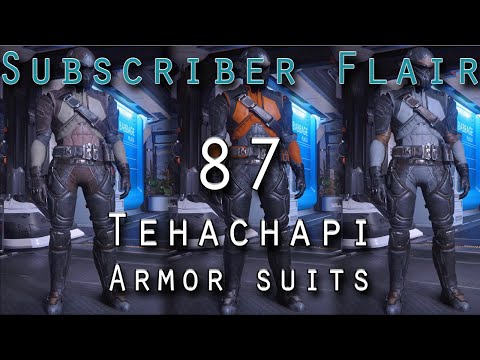 87 Tehachapi Armor Sets