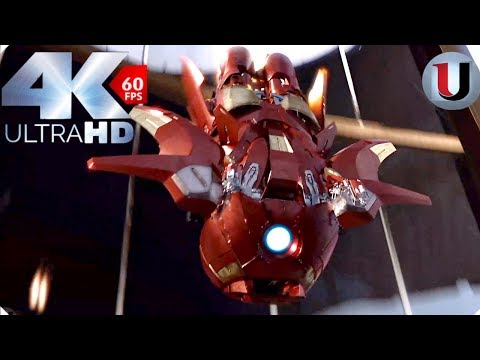 Iron Man vs Loki -The Avengers 2012 Movie Clip (4K HD)