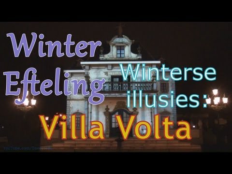 Winter Efteling - Winterse illusies: Villa Volta (Wintery illusions: Villa Volta)