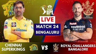 Live: CSK Vs RCB, Match 24 IPL Live Scores & Commentary | IPL LIVE 2023 | Chennai vs Bangalore