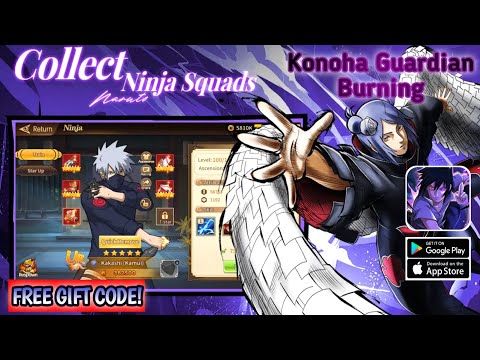Konoha Guardian Burning FREE All GIFT CODES - Naruto RPG Game IOS