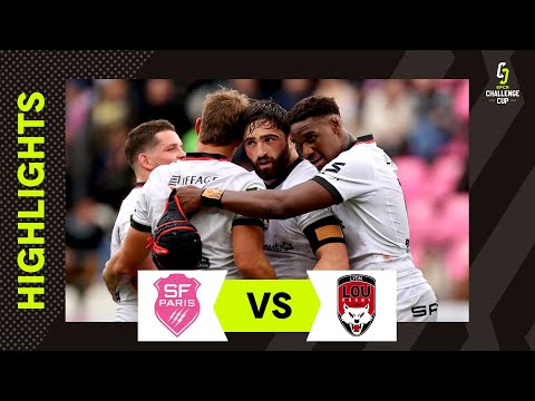 Highlights - Stade Français Paris v Lyon Round of 16 |  EPCR Challenge Cup 2022 23