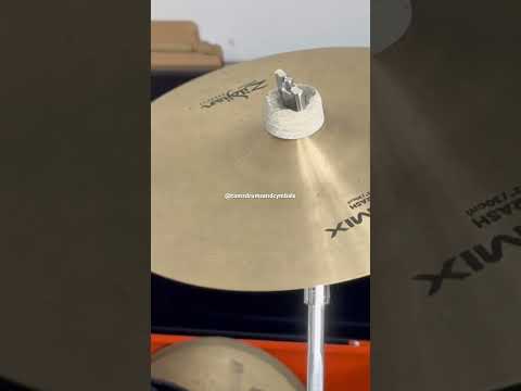 21 YEARS OLD Zildjian 12" REMIX Crash 444g image 12