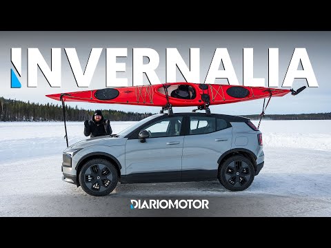 Volvo EX30 Cross Country, XC90 2025 y EX90…en SUECIA y sobre HIELO | Volvo Winter Test | Diariomotor