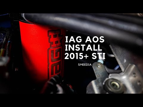 IAG Street Series AOS Install (2015+ STI)